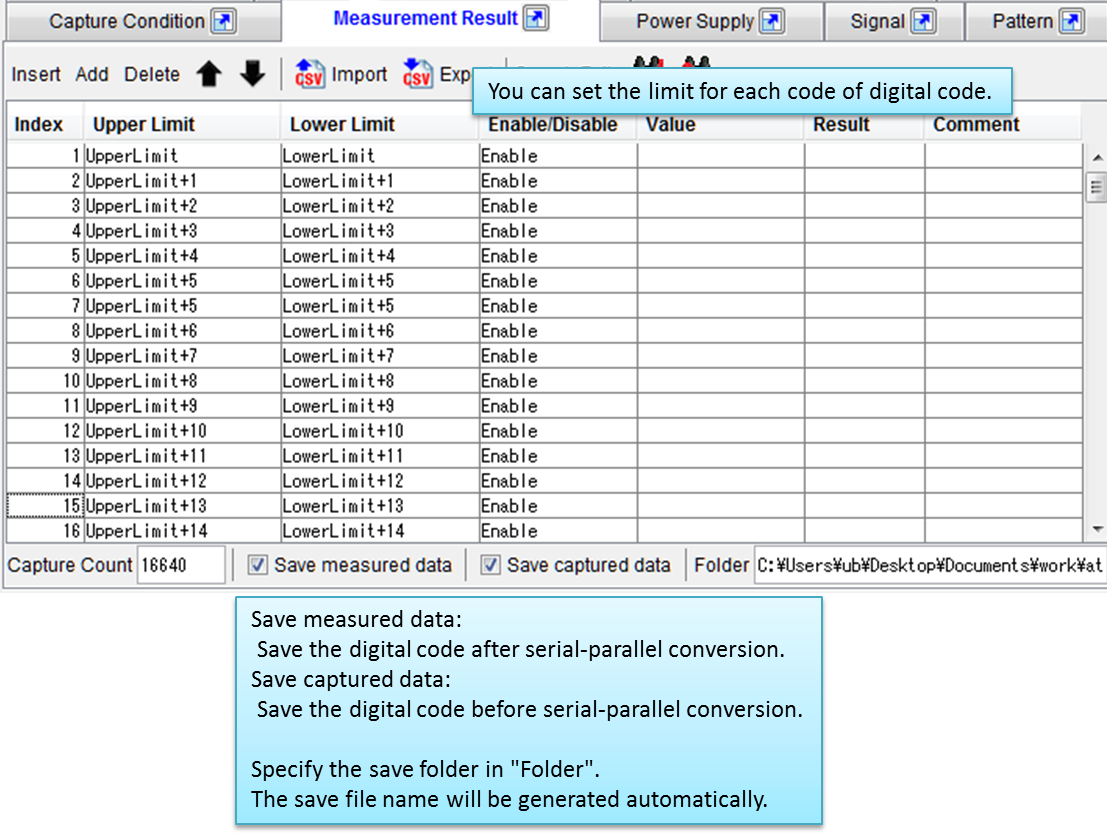 Judge each digital code and save to CSV